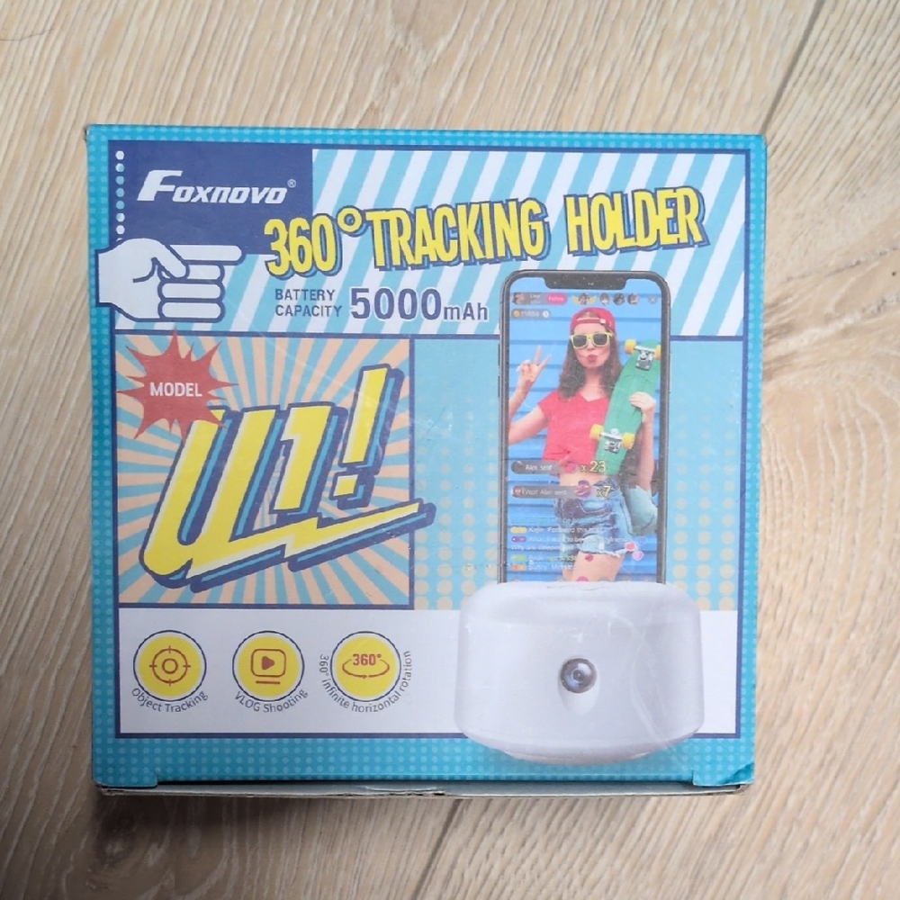360° Tracking Holder - White